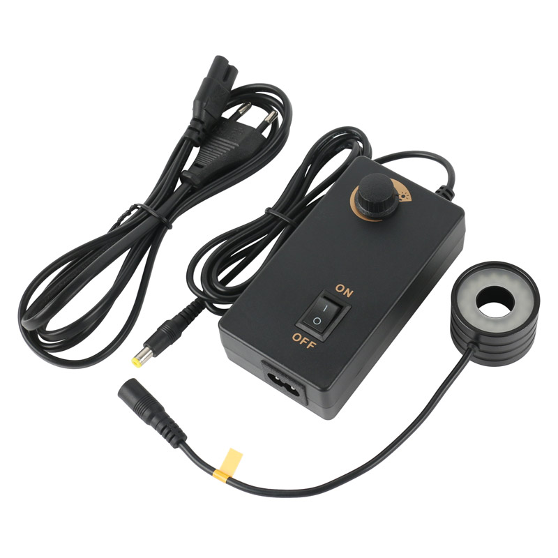 Photography Lighting Circle - 6500K 32 LED แหวนแสงเส้นผ่าศูนย์กลาง28มม.ติดตั้งด้าย28มม.Illuminator โคมไฟสำหรับอุตสาหกรรม HDMI