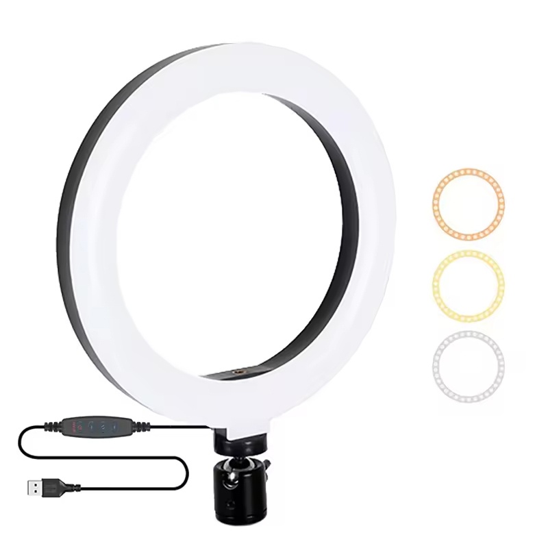 Photography Lighting Meter - ไฟวงแหวนเซลฟี่ขนาด 16/26/33 ซม. ไฟเสริมสำหรับถ่ายภาพ ไฟ LED