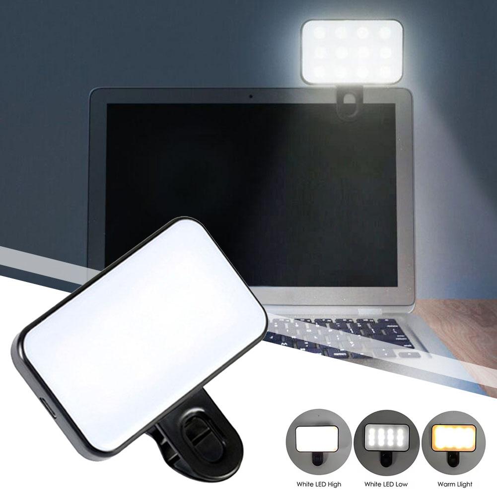 Photography Lighting With Flash - ไฟเซลฟี่ LED พกพาสำหรับ iPhone iPad โทรศัพท์มือถือ