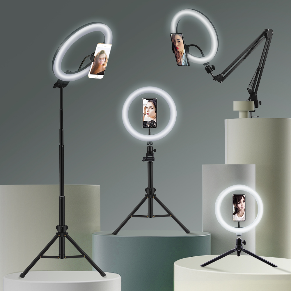 Photography Lighting Circle - Youtube เกมส์ยิง Vlog Selfie Circular Photo