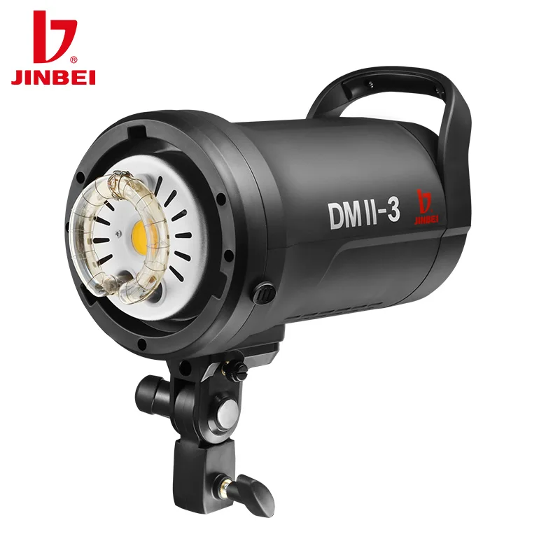 Photography Lighting Kit Portable - แฟลชสตูดิโอ JINBEI DMII-3 300Ws/GN60 ไฟถ่ายภาพแบบพกพา ควบคุมแบบไร้สาย