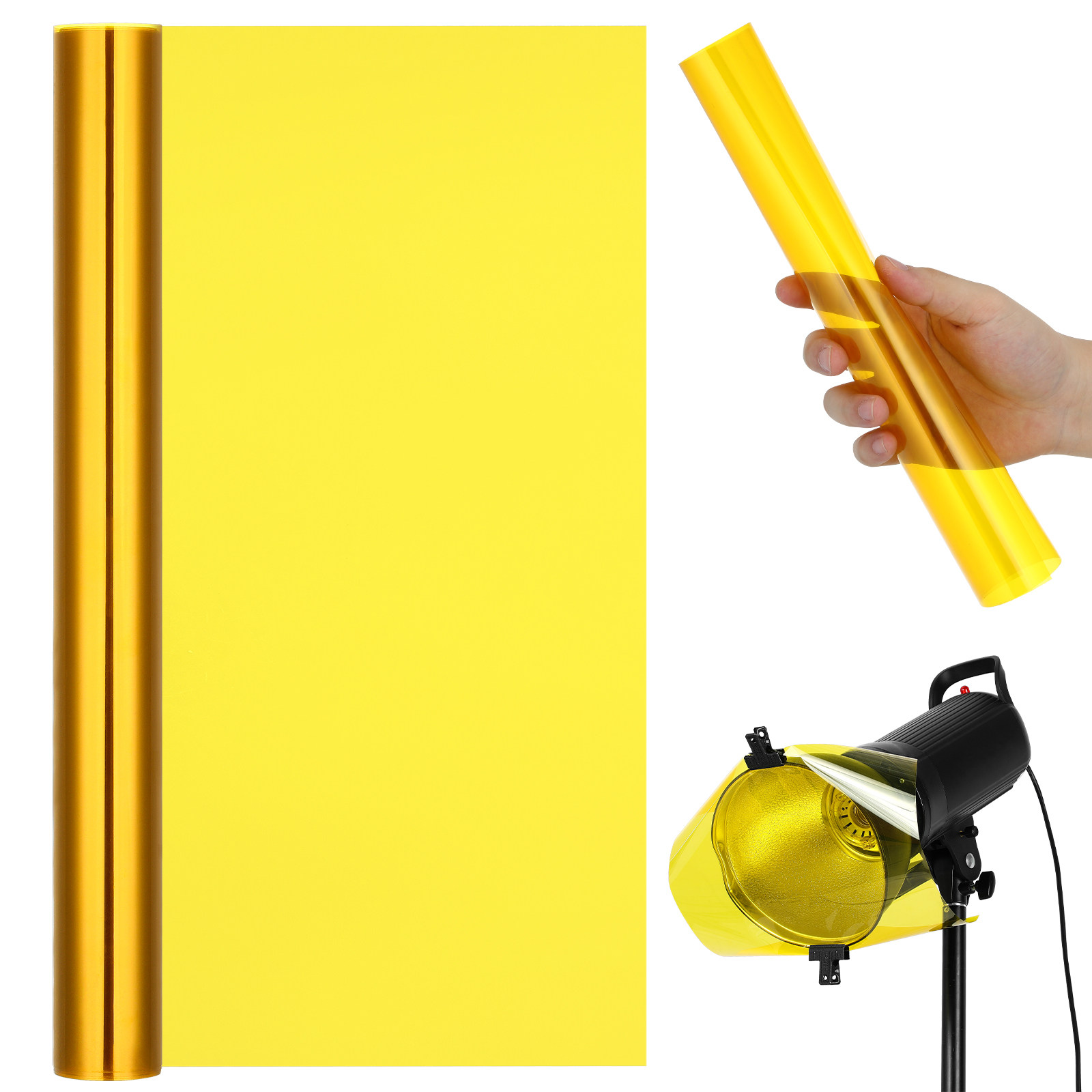 Photography Lighting Gels - แผ่นฟิลเตอร์สีสำหรับปรับแสง เจลแก้ไขแสง แผ่นฟิลเตอร์แสงสูงสำหรับสัตว์เลี้ยง ใช้สำหรับการถ่ายภาพ เวทีการแสดง งานปาร์ตี้