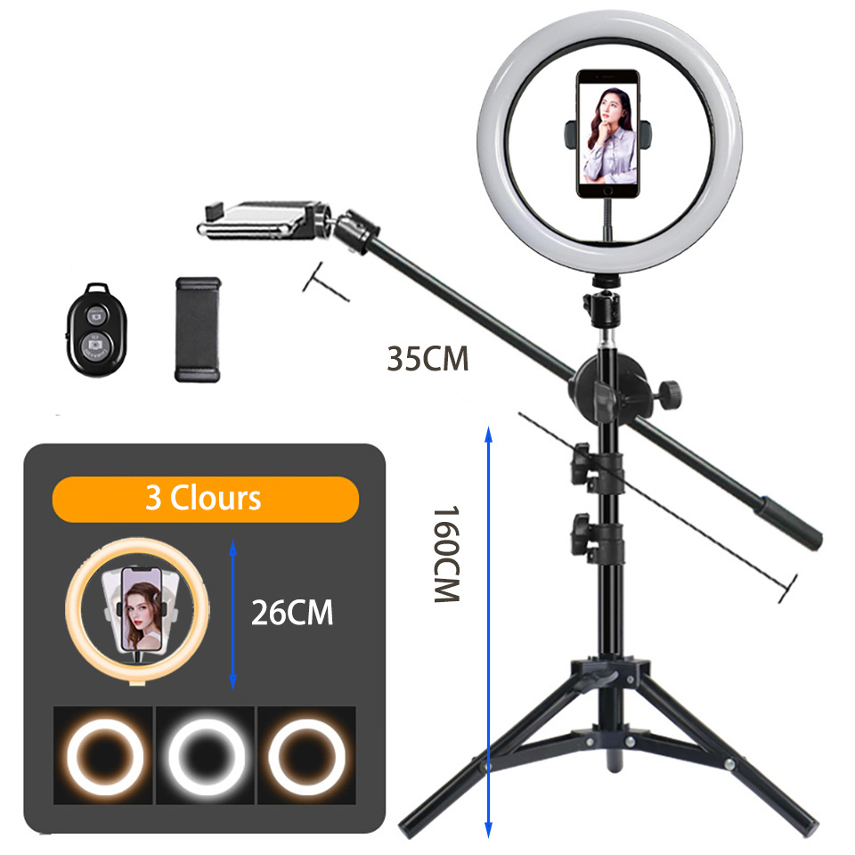 Photography Lighting Circle - ไฟวงแหวน LED สำหรับถ่ายภาพ ขนาด 26 ซม.