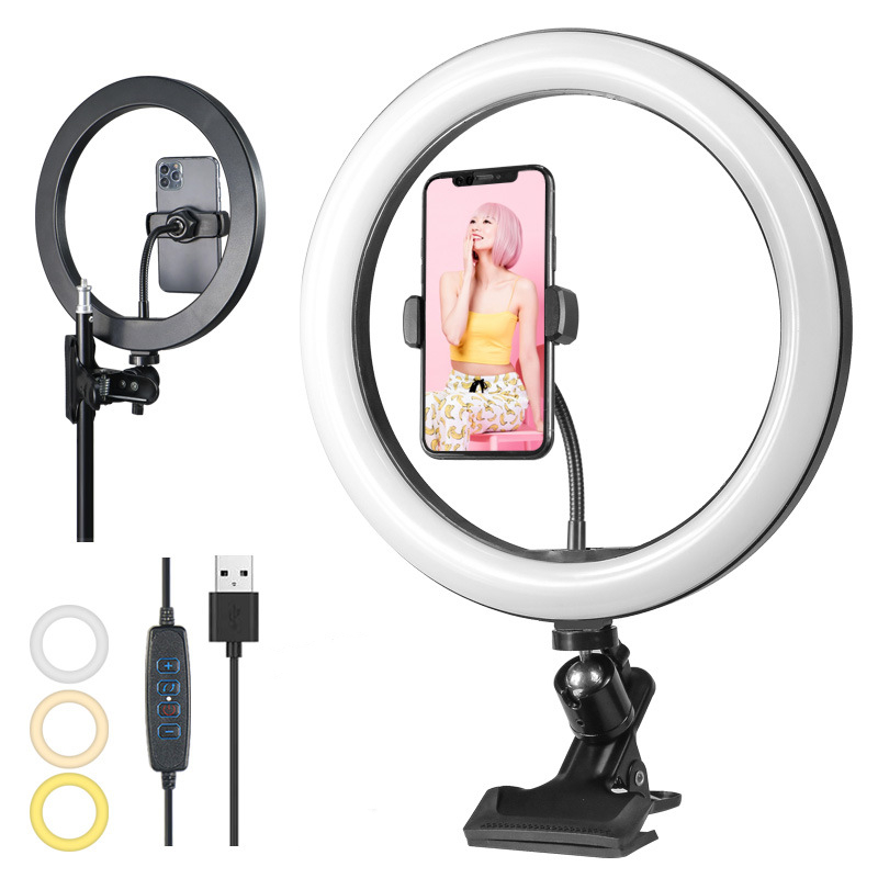 Photography Lighting Led - หรี่แสงได้ LED Ring Light Profissional 26