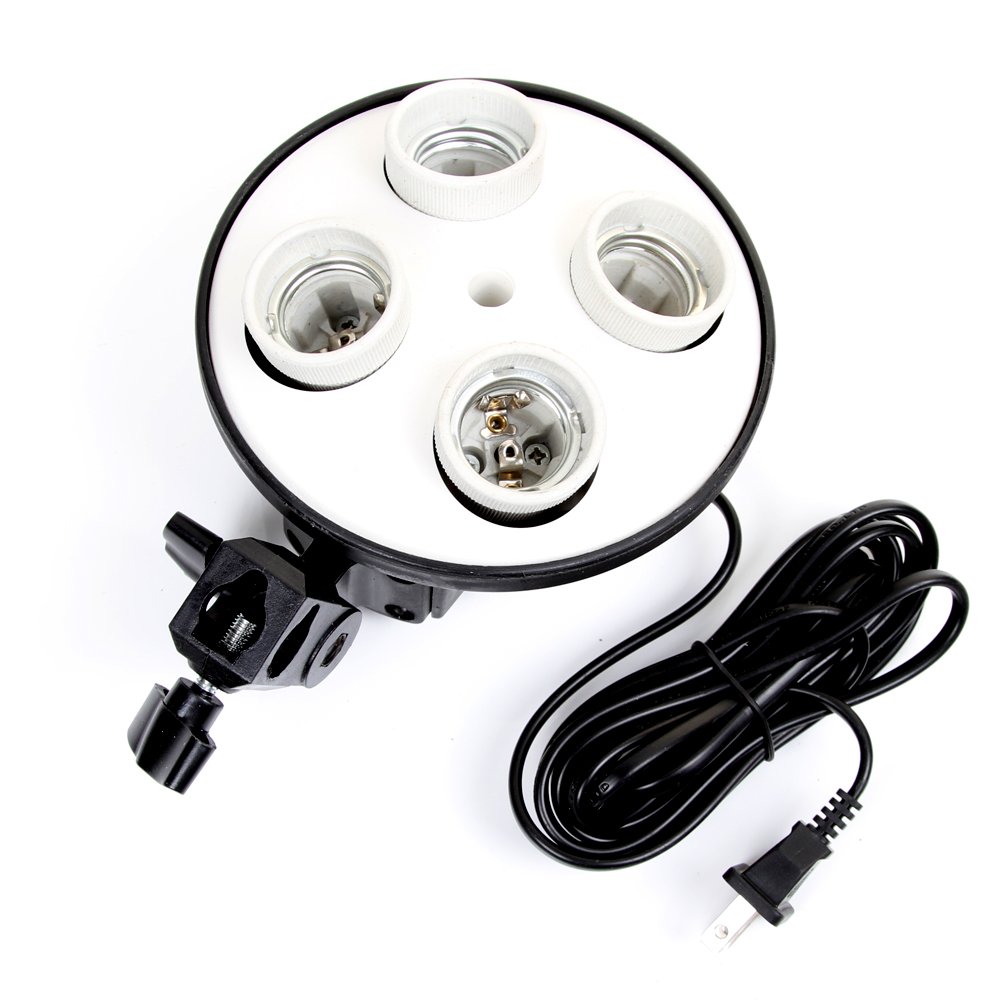 Photography Lighting Kits - E27 ฐานสี่โคมไฟหลอดไฟใช้สำหรับSoftbox KIT 4 in 1