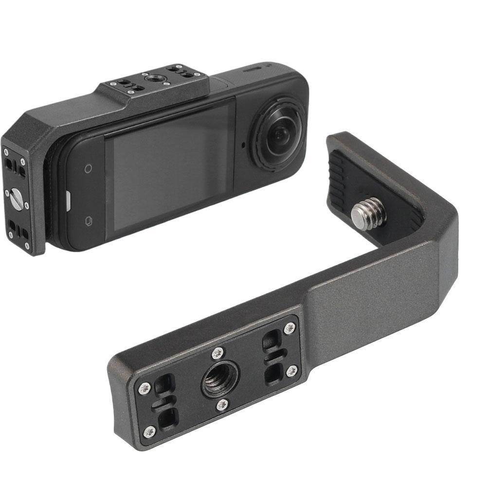 Insta360 Camera X3 - ขายึดแบบปลดเร็วสำหรับอินสตา 360 X3/X4/X5 สำหรับการถ่ายภาพแนวนอนแนวตั้ง อะแดปเตอร์รูปตัว L