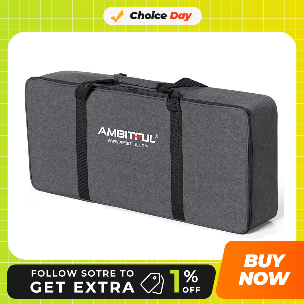 Photography Lighting Kit Portable - กระเป๋าพกพา PB06 รุ่นใหม่ของ AMBITFUL สำหรับใส่ไฟแฟลชสตูดิโอและขาตั้งไฟสำหรับชุดไฟแฟลชสตูดิโอถ่ายภาพ