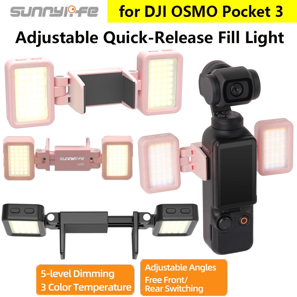 Photography Lighting Kits - ซันนี่ไลฟ์ ควิก รีลีส ฟิล ไลท์วิดีโอการถ่ายภาพเซลฟี่สำหรับดีไอ โอเอสเอ็มโอ