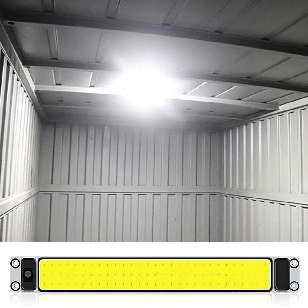 Interior Photography Lighting - ไฟ LED อ่านหนังสือในรถยนต์ 87LED 12-24V ไฟส่องภายในแบบแถบพร้อมสวิตช์เปิด/ปิด