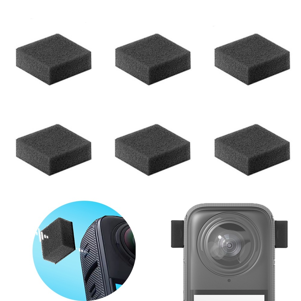 Insta360 Camera X3 - 6 ชิ้น Mic กระจกสําหรับ Insta360 X4