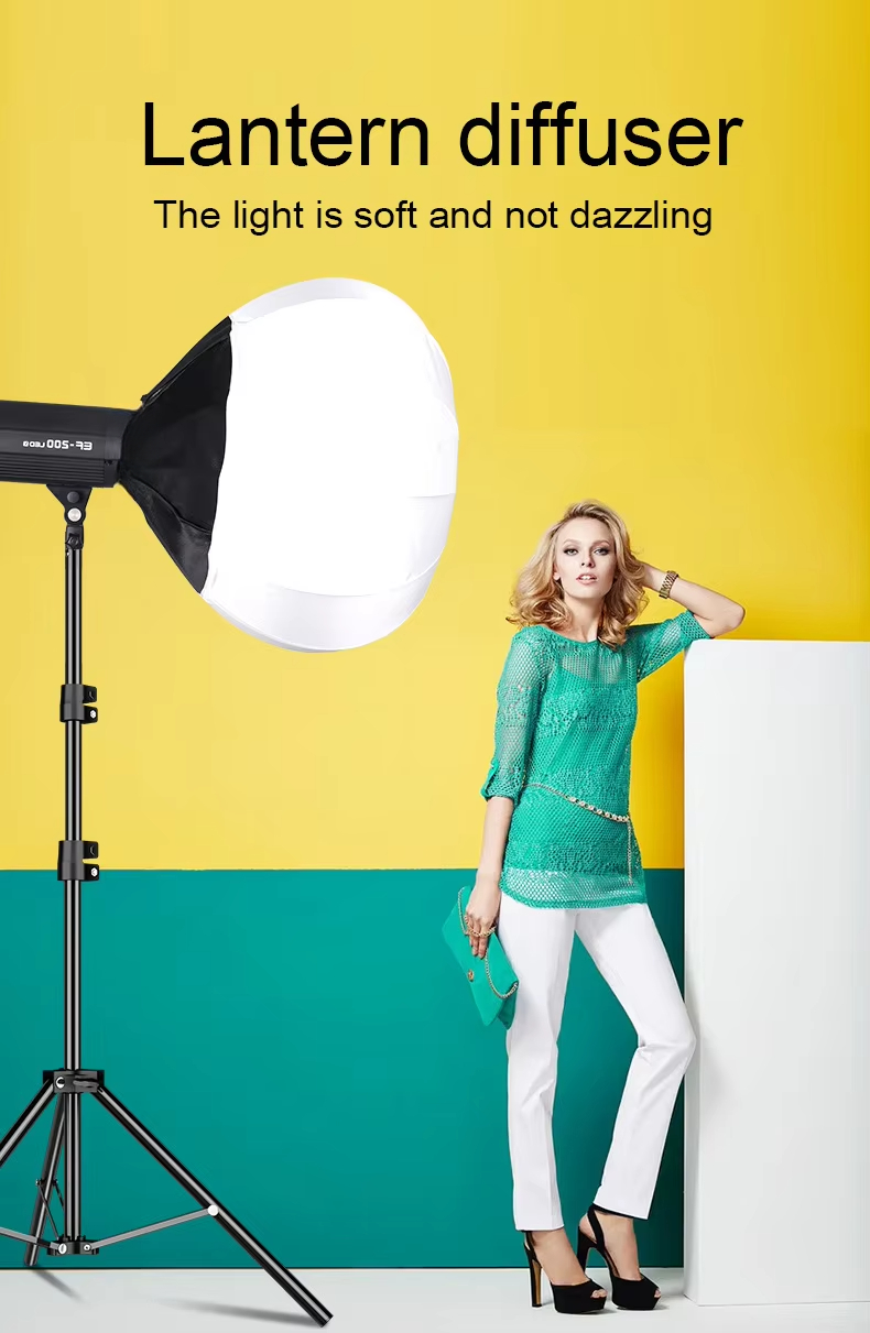 Globe Modifier Round - ซอฟต์บ็อกซ์ Globe Lantern Bowens Mount ขนาด
