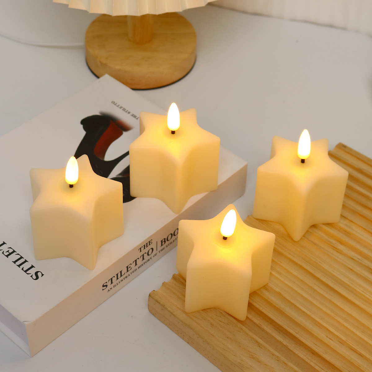 เทียน LED รูปทรงลูกบาศก์ สำหรั - Photography With Lighting บทวิจารณ์และราคา
