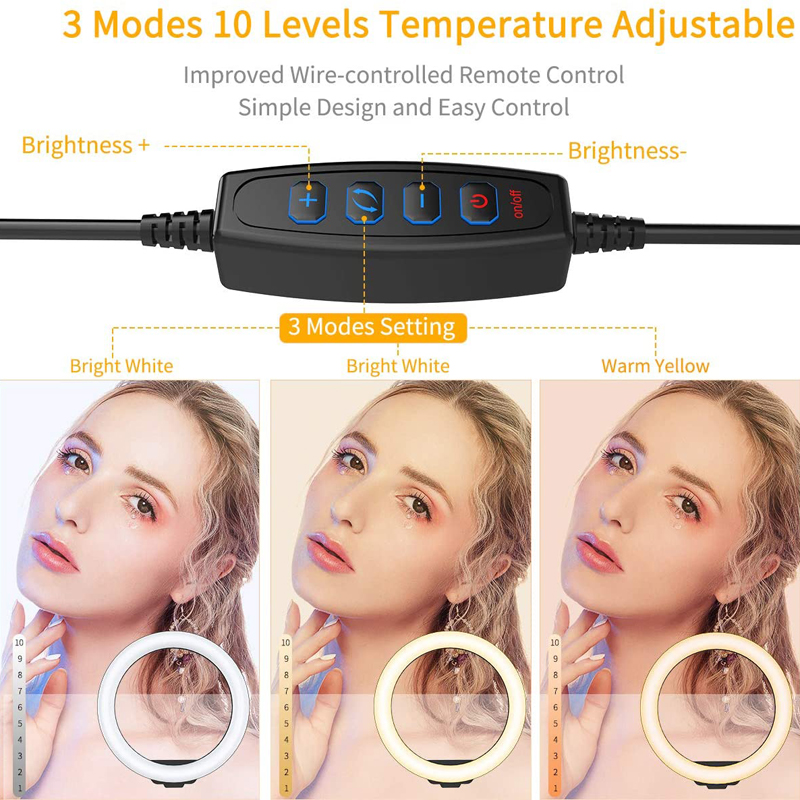 ไฟวงแหวนเซลฟี่ขนาด 16/26/33 ซม - Photography Lighting Meter บทวิจารณ์และราคา