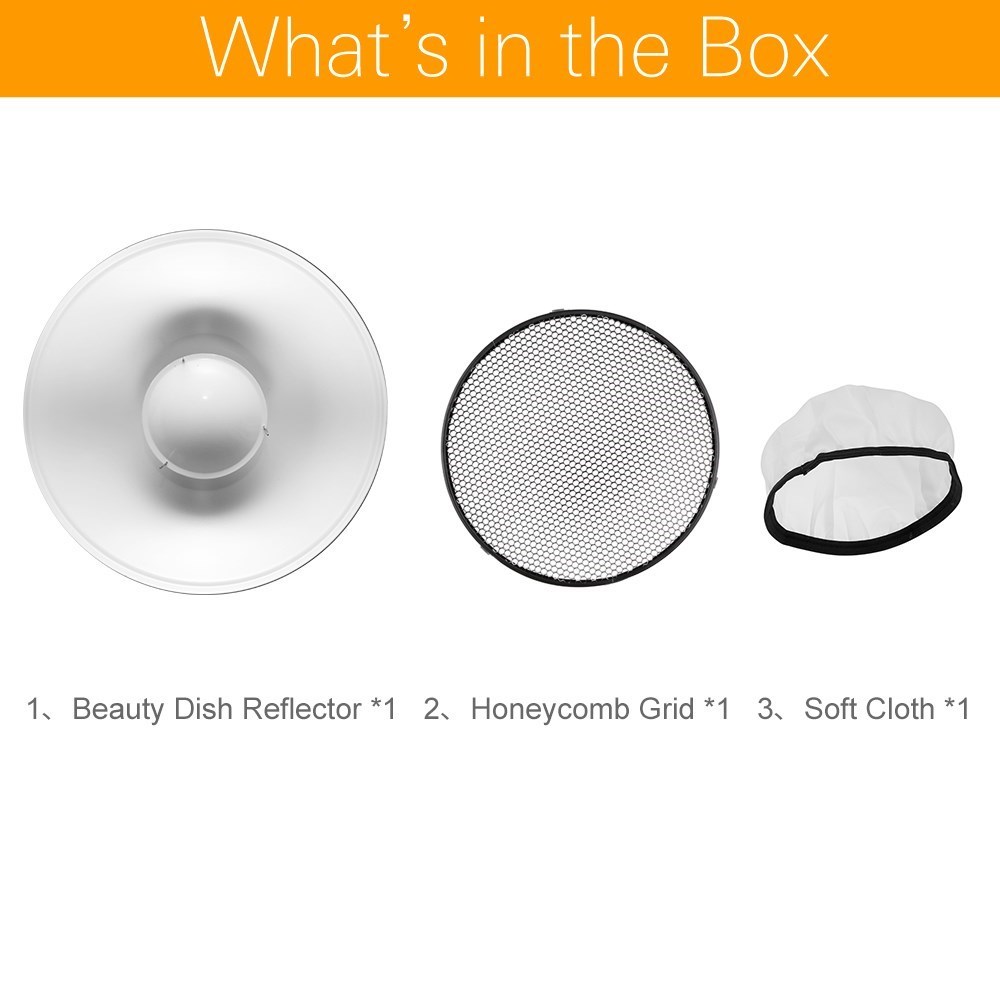 โกด็อกซ์ 55 ซม. 22 นิ้ว สตูดิโ - Beauty Dish 55Cm บทวิจารณ์และราคา