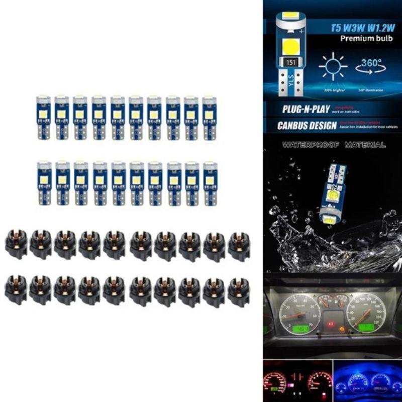 10 ชิ้น T5 หลอดไฟ LED CANBUS W - Interior Photography Lighting บทวิจารณ์และราคา