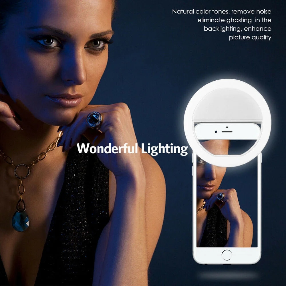 1 ชิ้นสายชาร์จ USB LED ไฟวงแหว - Photography Lighting Circle บทวิจารณ์และราคา