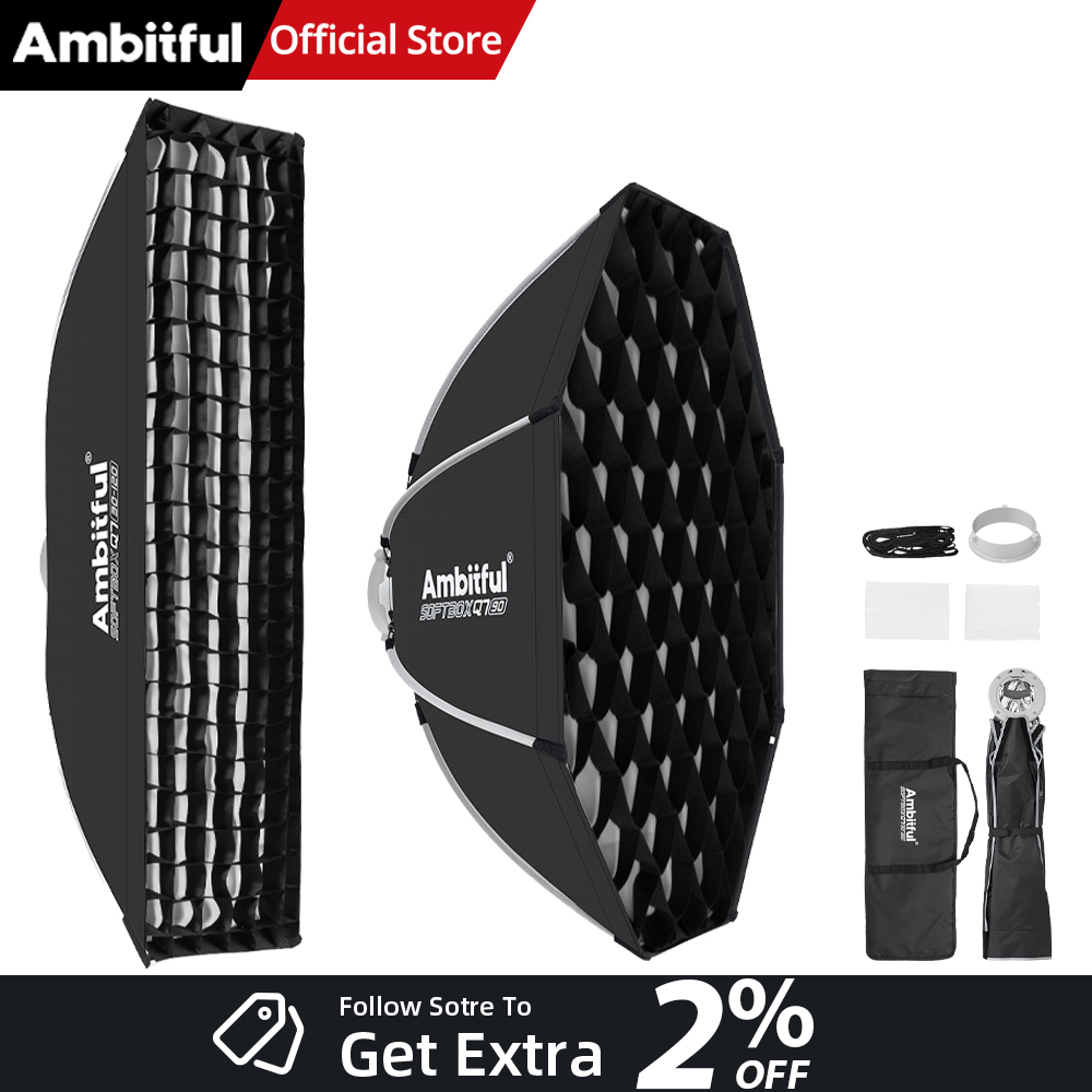 ซอฟต์บ็อกซ์ AMBITFUL 30x120 ซม - Beauty Dish 55Cm บทวิจารณ์และราคา