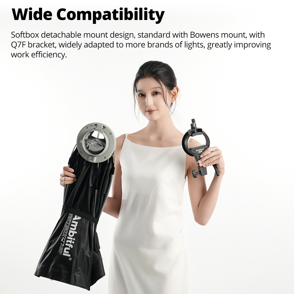 ซอฟต์บ็อกซ์ AMBITFUL 30x120 ซม - Beauty Dish 55Cm บทวิจารณ์และราคา
