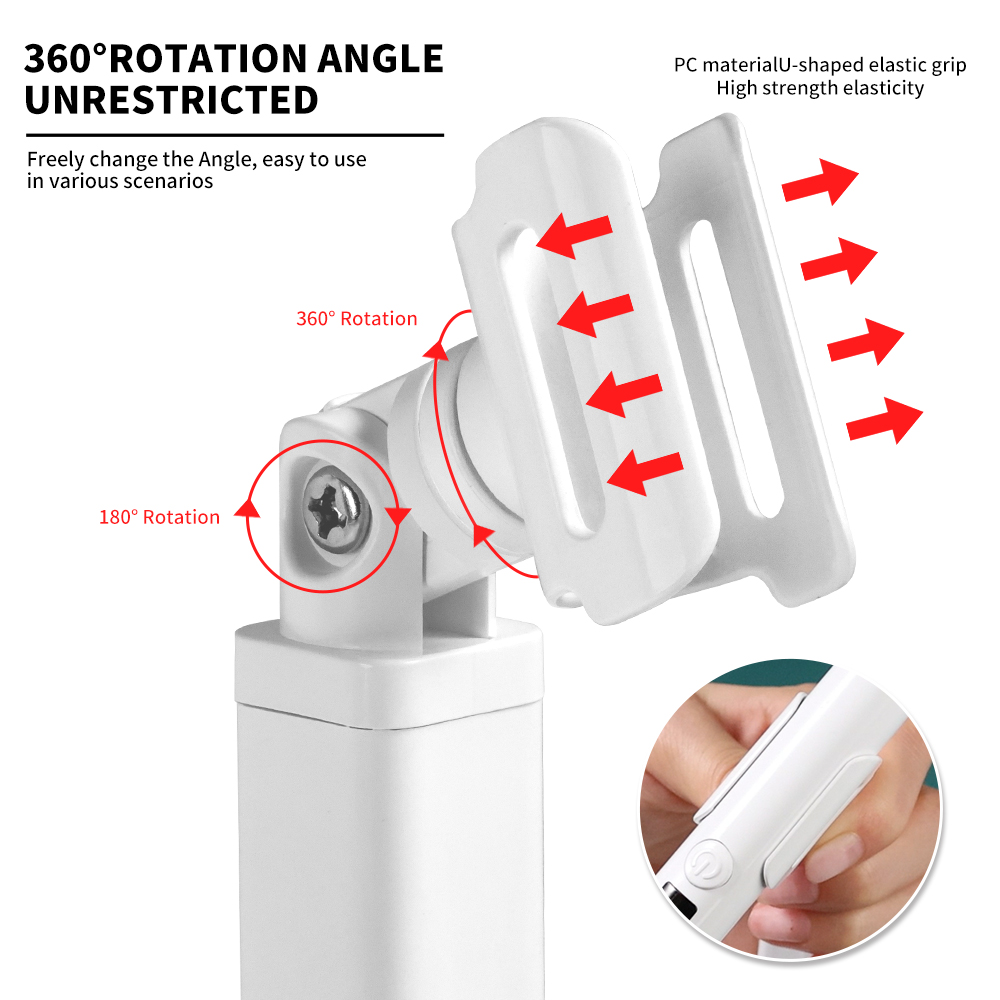 แบบพกพาเล็บ UV LED โคมไฟแบบชาร - Photography Lighting Portrait บทวิจารณ์และราคา