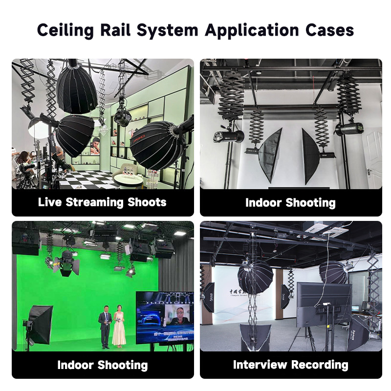 ชุดขาตั้งไฟสตูดิโอและขาตั้งกล้ - Photography Lighting Portrait บทวิจารณ์และราคา