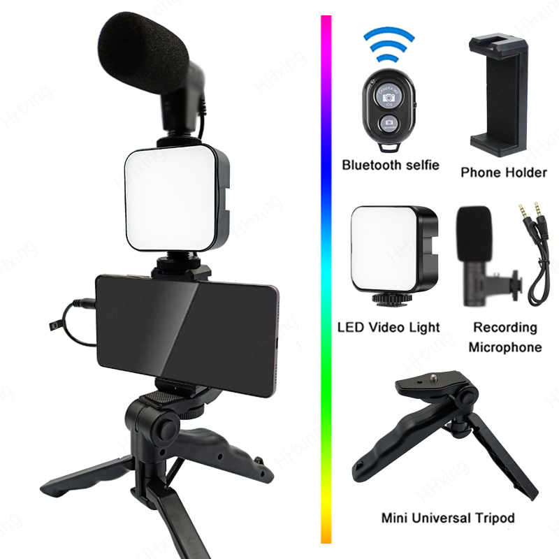 ที่วางโทรศัพท์การถ่ายภาพแสงสมา - Photography Lighting Kit Portable บทวิจารณ์และราคา