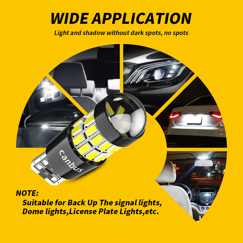 DXZ 2PCS W5W T10 หลอดไฟ LED เล - Interior Photography Lighting บทวิจารณ์และราคา