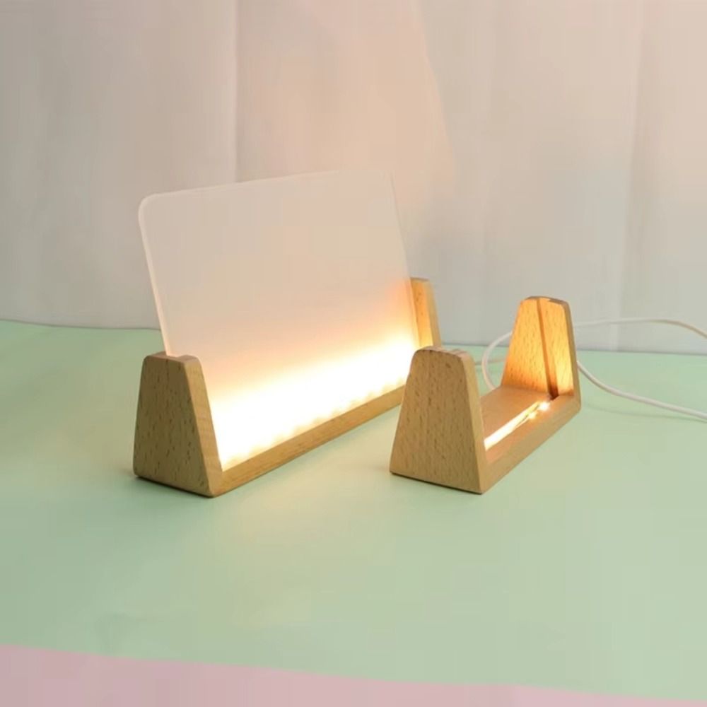 ฐานไม้สีอุ่นพร้อมไฟ LED ป้องกั - Photography Lighting Portrait บทวิจารณ์และราคา