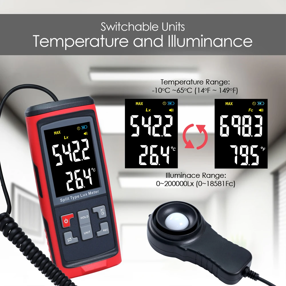 Digital Split Type Lux Light I - Photography Types Of Lighting บทวิจารณ์และราคา
