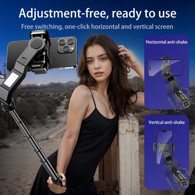 ไม้เซลฟี่พร้อมไฟ LED รุ่น Q31  - Photography Video Lighting Kit With Adjustable Tripod Stand บทวิจารณ์และราคา