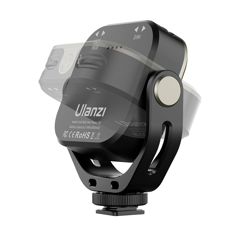 Ulanzi VL66 ไฟวิดีโอ RGB 2500- - Photography Video Lighting Kit With Adjustable Tripod Stand บทวิจารณ์และราคา