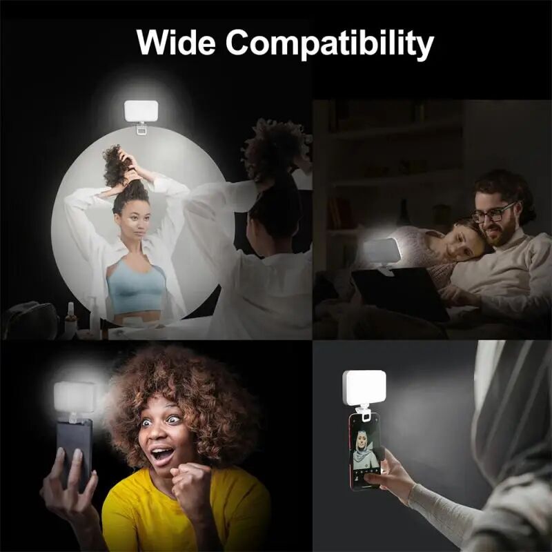 ไฟเซลฟี่ LED พกพาสำหรับ iPhone - Photography Lighting With Flash บทวิจารณ์และราคา