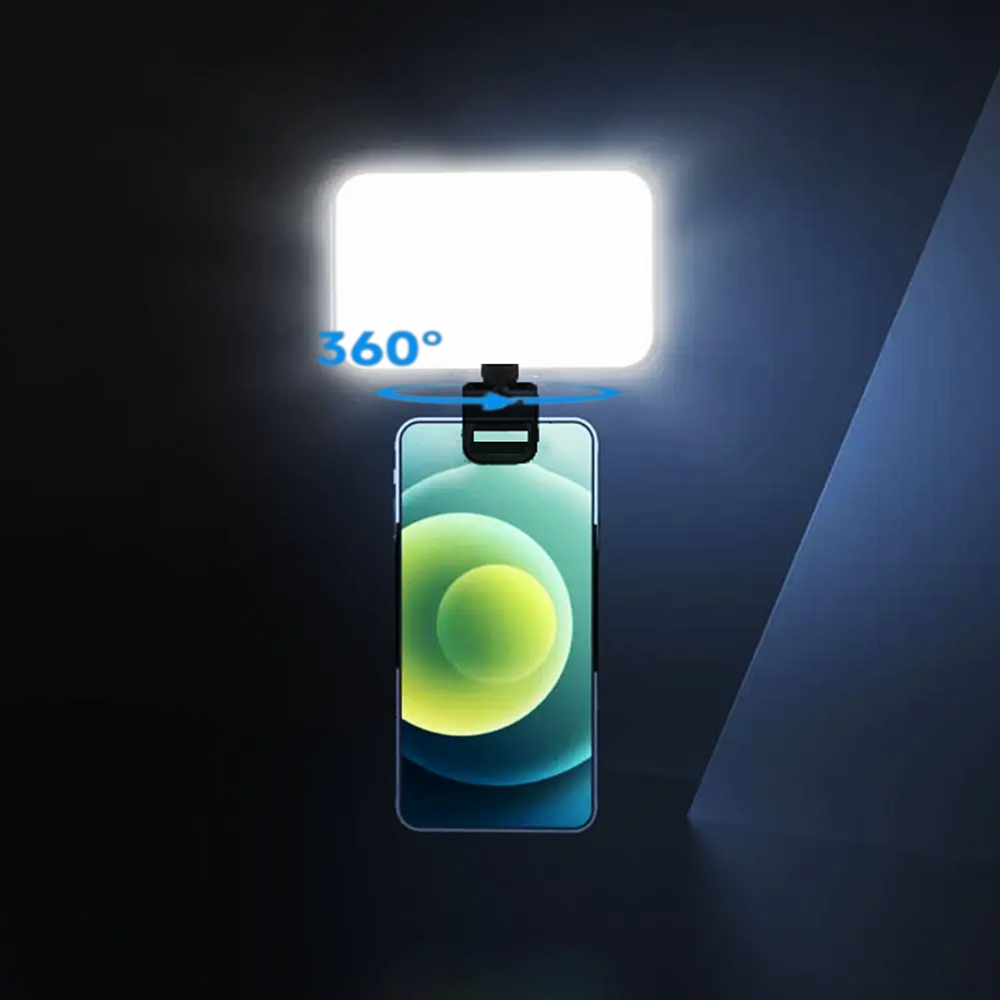 ไฟเซลฟี่ LED พกพาสำหรับ iPhone - Photography Lighting With Flash บทวิจารณ์และราคา