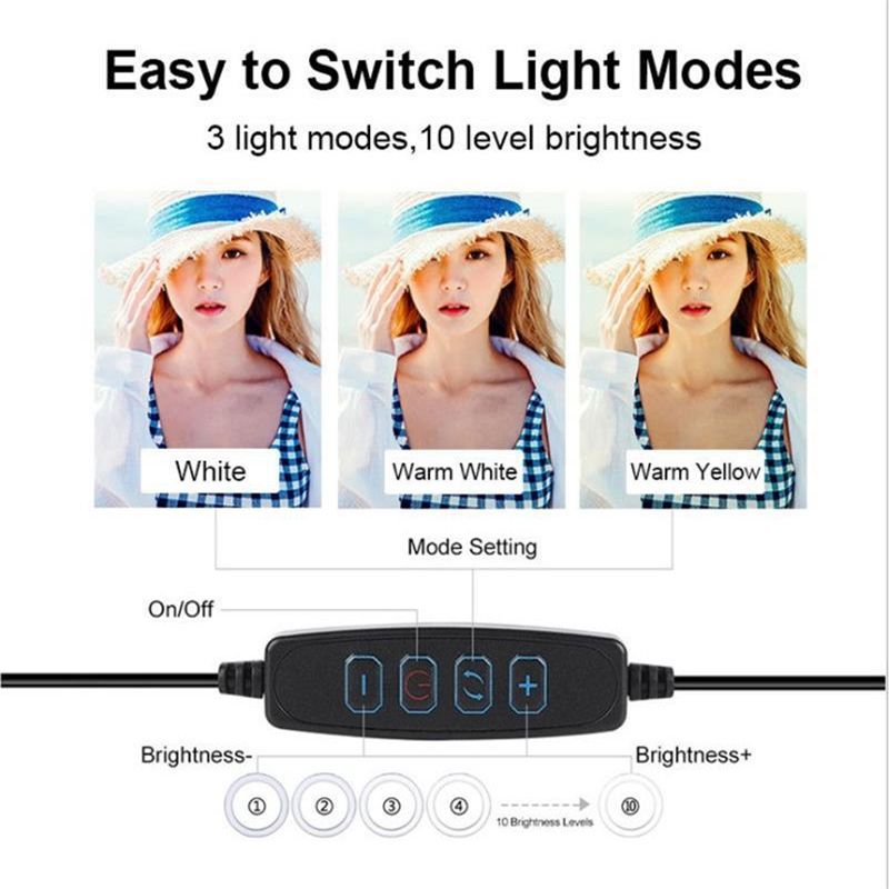 หรี่แสงได้ LED Ring Light Prof - Photography Lighting Led บทวิจารณ์และราคา