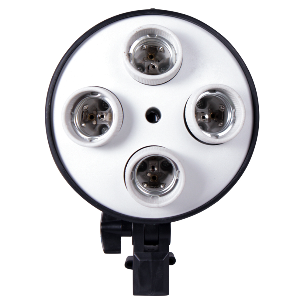 E27 ฐานสี่โคมไฟหลอดไฟใช้สำหรับ - Photography Lighting Kits บทวิจารณ์และราคา