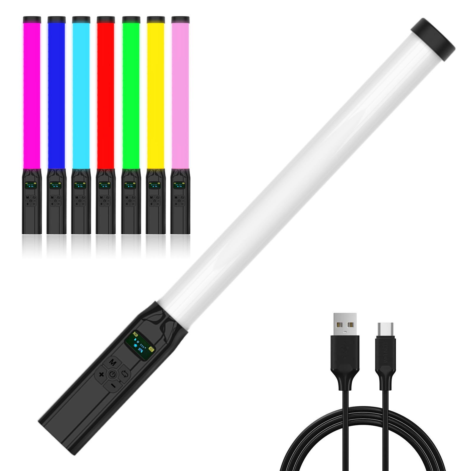 50 ซม.RGB Stick Light Wand น้ํ - Photography Types Of Lighting บทวิจารณ์และราคา