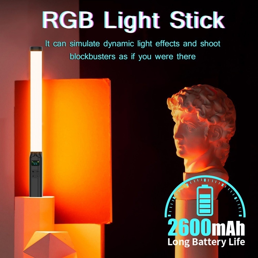 50 ซม.RGB Stick Light Wand น้ํ - Photography Types Of Lighting บทวิจารณ์และราคา