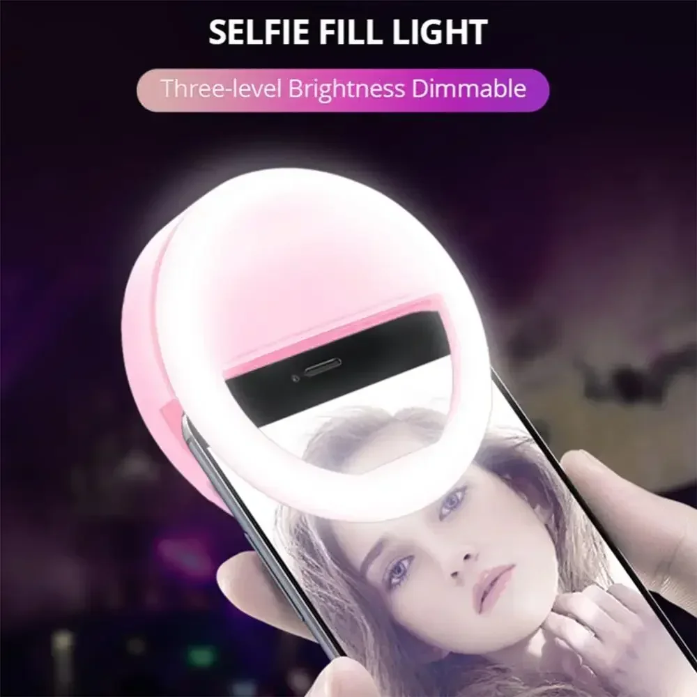 LED Selfie Ring Light โทรศัพท์ - Photography Lighting Circle บทวิจารณ์และราคา