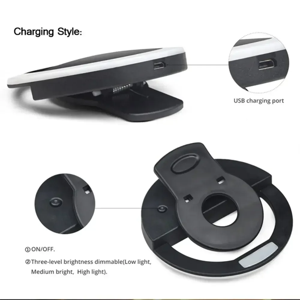 LED Selfie Ring Light โทรศัพท์ - Photography Lighting Circle บทวิจารณ์และราคา