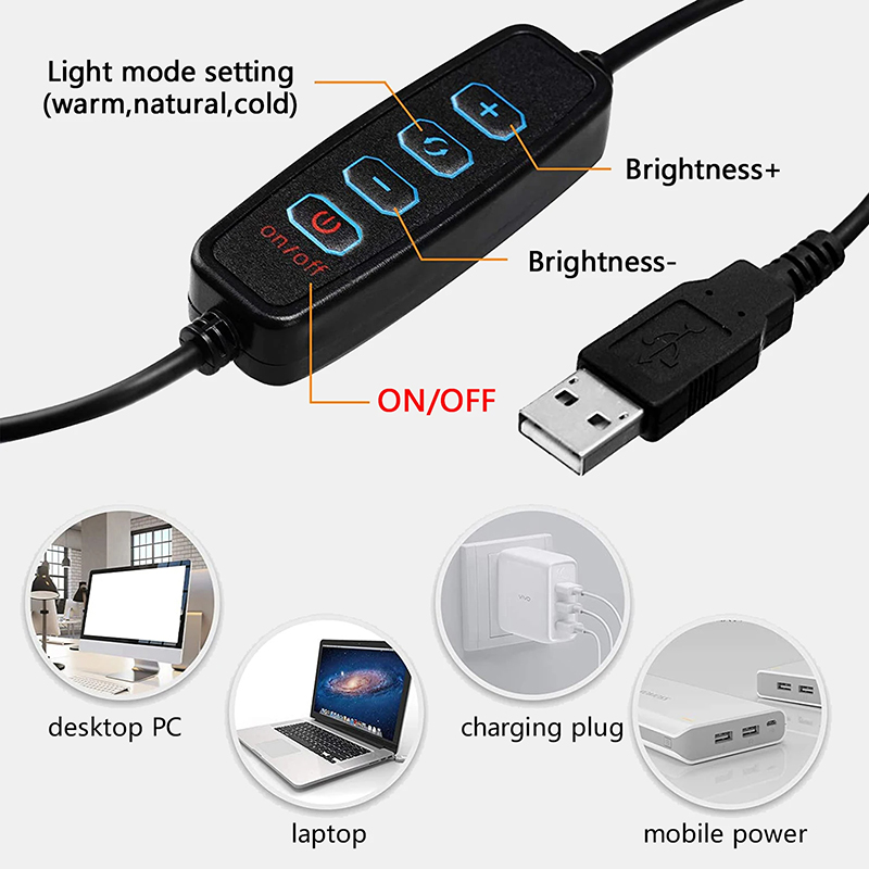 10 นิ้ว LED Selfie แหวนแสงวงกล - Photography Lighting Circle บทวิจารณ์และราคา