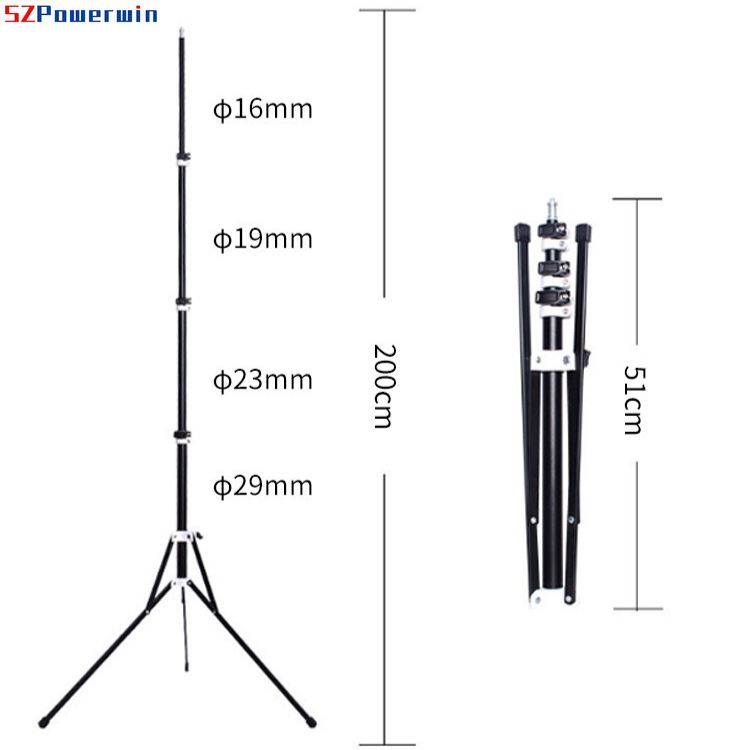 ขาตั้งไฟแบบพับกลับได้ อลูมิเนี - Photography Lighting With Flash บทวิจารณ์และราคา