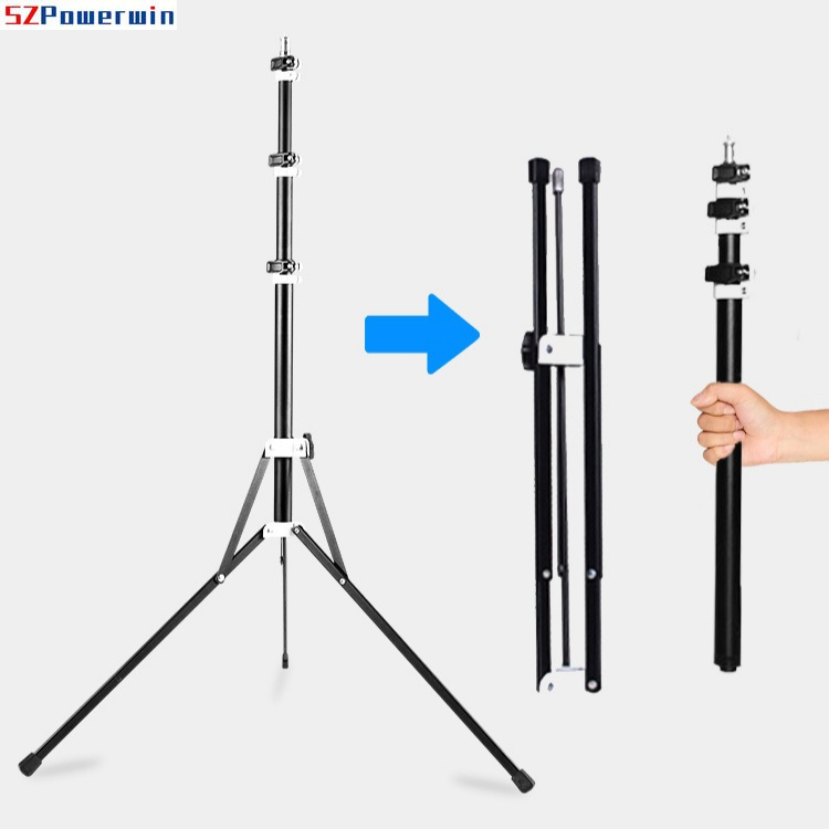 ขาตั้งไฟแบบพับกลับได้ อลูมิเนี - Photography Lighting With Flash บทวิจารณ์และราคา