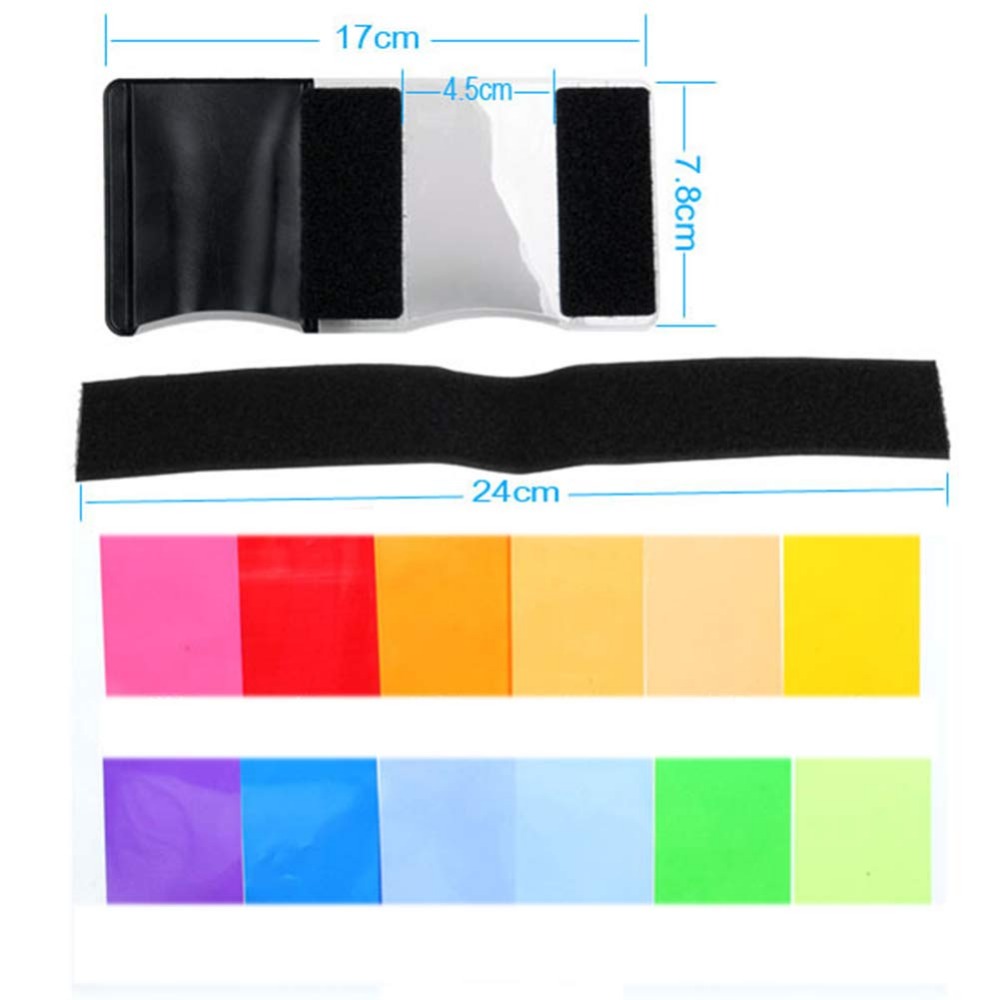 ชุดฟิลเตอร์เจลสำหรับแฟลชกล้อง  - Photography Lighting With Flash บทวิจารณ์และราคา