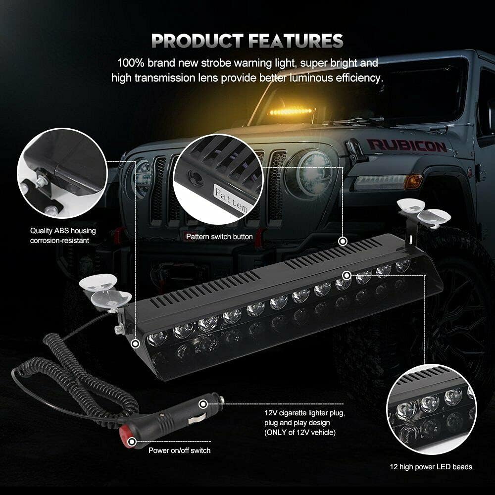 ไฟฉุกเฉิน LED แบบกระพริบติดกระ - Interior Photography Lighting บทวิจารณ์และราคา