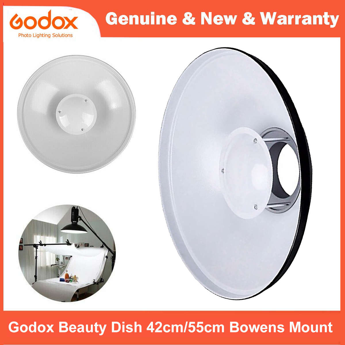 GODOX BDR-W จานความงาม42ซม. 16 - Beauty Dish 55Cm บทวิจารณ์และราคา