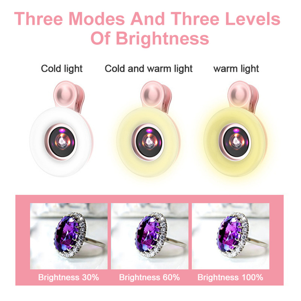 เลนส์มือถือ 15X Macro เลนส์โทร - Photography Lighting Circle บทวิจารณ์และราคา