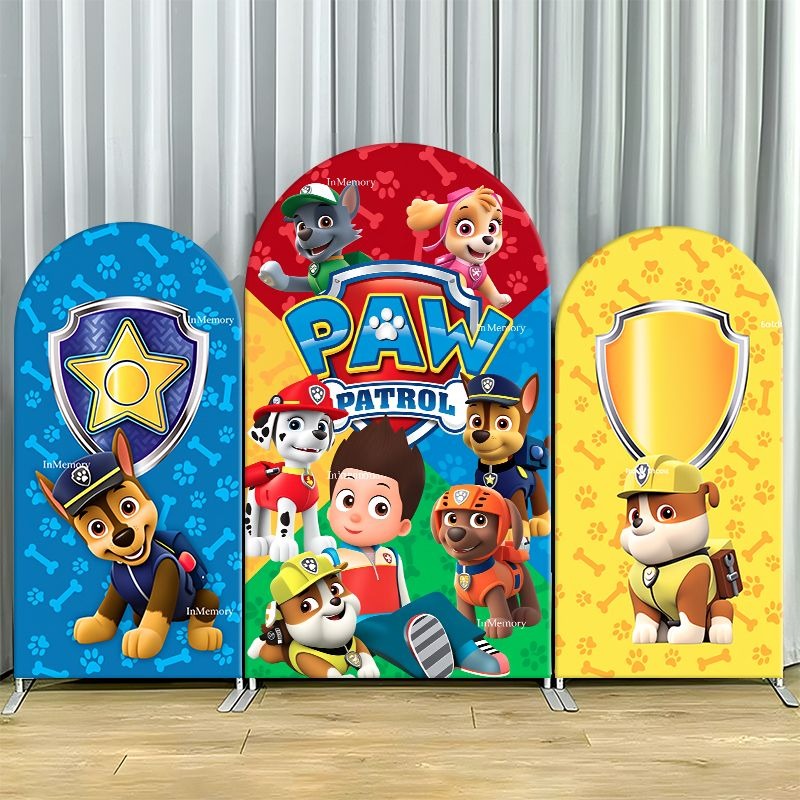 ฉากหลัง Paw Patrol ผ้าหนา ตกแต - Photography Lighting Backdrop บทวิจารณ์และราคา