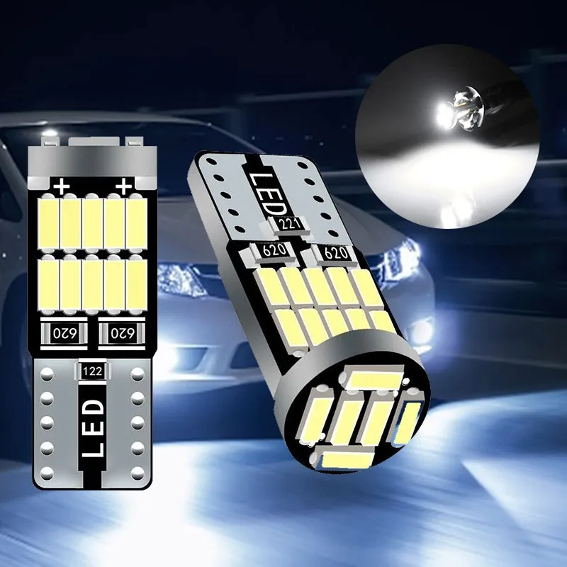 10pcs T10 W5W 194 501 LED CANb - Interior Photography Lighting บทวิจารณ์และราคา