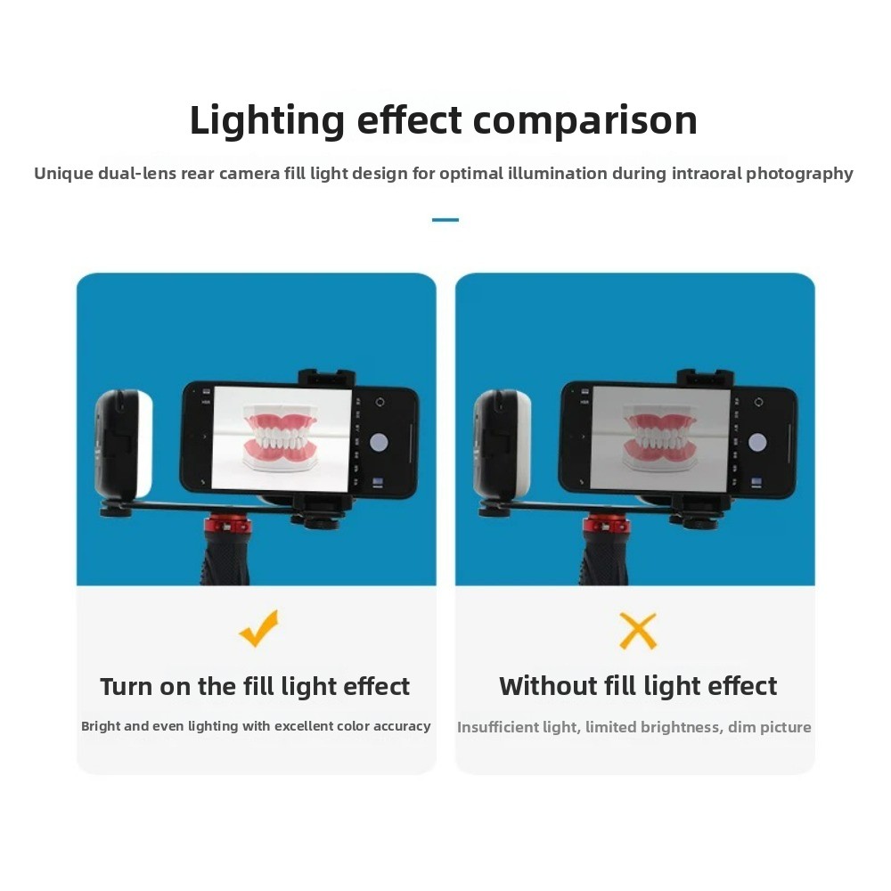 ไฟถ่ายภาพทางทันตกรรม, แฟลช LED - Photography Lighting With Flash บทวิจารณ์และราคา