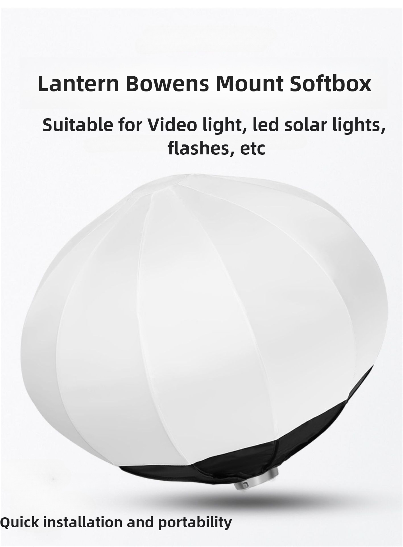 ซอฟต์บ็อกซ์ทรงกลมแบบลูกบอล 55  - Globe Modifier Round บทวิจารณ์และราคา